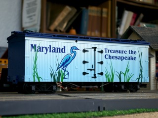 Treasure the Chesapeake Refrigerator Car